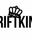 Drift King Sticker funny auto decal