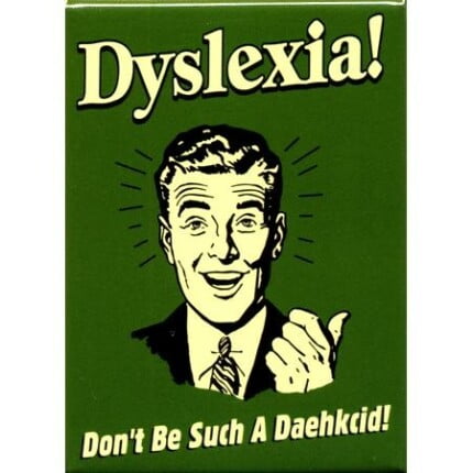 Dyslexia Dick Head Vinyl Decal Sticker