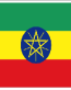 Ethiopia Flag Sticker