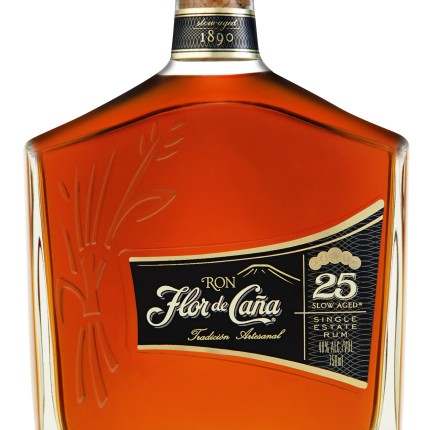 Flor de Cana Ultra Premium Centenario Bottle Shaped Sticker
