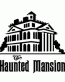 Haunted Msion Sticker Decal