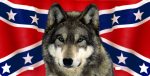 huskie rebel flag sticker