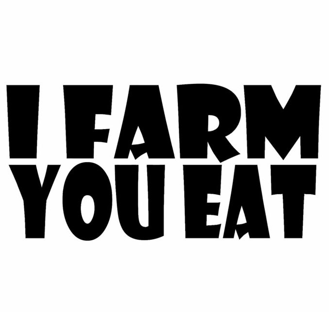 I FARM YOU EAT DECAL 3