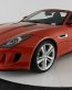 Jaguar orange wallpaper sticker 4