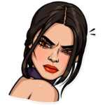 kardashian family_celebrity sticker 13