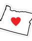 Love Oregon Sticker