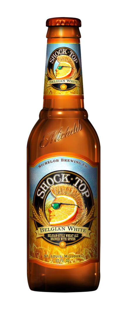 Michelob Shock Top Bottle Decal