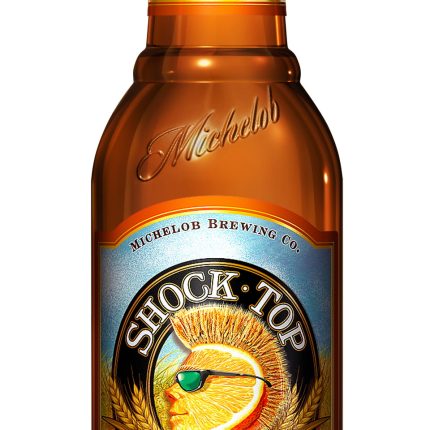 Michelob Shock Top Bottle Decal