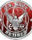NAVY RETIRED lightning red