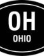 Ohio Oval Decal