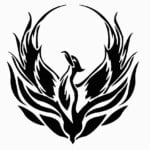 Phoenix Rising Decal Sticker 5