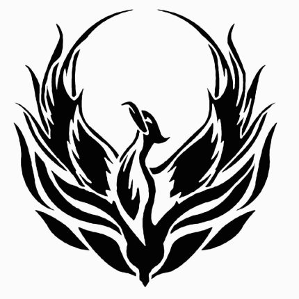 Phoenix Rising Decal Sticker 5