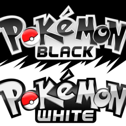 Pokemon Black and White Logos