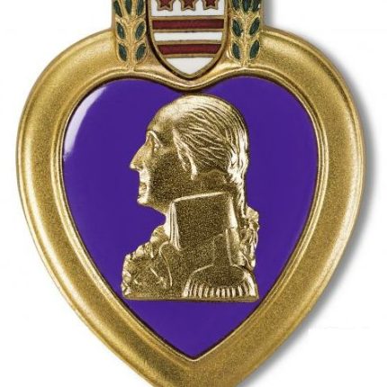 Purple Heart Decal