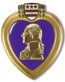 Purple Heart Decal