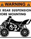Quad Check Before Mounting Decal PAck