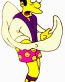 simpson sticker 123