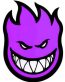 skateboard  logo purple sticker