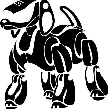 Sony Aibo Robot Dog Die Cut Vinyl Decal