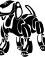 Sony Aibo Robot Dog Die Cut Vinyl Decal