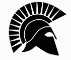 SPARTIN HEAD DECAL 77