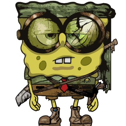 spongebob apocalypse sticker