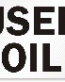 Used Oil Chemical Hazard Sign