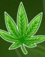 weed leaf shaped sticker 420 sticker