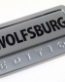 wolfsburg special edition adhesive chrome emblem
