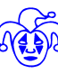 Clown vinyl decal