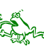 Frogger sticker
