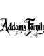 Addams Family Logo Sticker