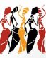 1 African People Wall Sticker 02