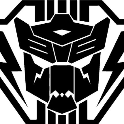 autobot dinobot transformers die cut decal