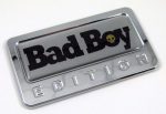 badboy special edition adhesive chrome emblem