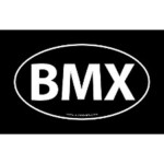 BMX OVAL STICKER