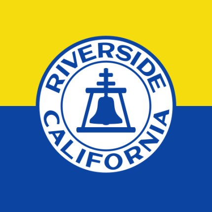 California Riverside City Flag Decal