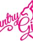 Country Girl Die Cut Car Decal