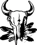 Cow Skull Decal1