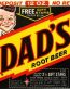 Dads Root Beer Label