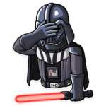 darth vader come to the dark side sticker 30