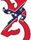 DEER HEAD FILLS Rebel Flag