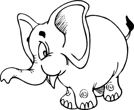 Elephant Decal 019