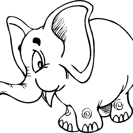 Elephant Decal 019