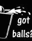 got balls beer pong diecut funny guy decal