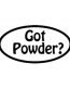 Got Powder Decal