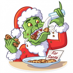 grinch stole christmas_cartoon sticker 19 - Pro Sport Stickers