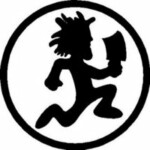 Hatchet Man Circle Hatchet Man Vinyl Decal Sticker.