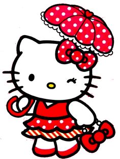 Cute Hello Kitty with Strawberry Sticker Vinyl Decal Windows