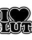 I Heart Sluts Funny Guy Sticker